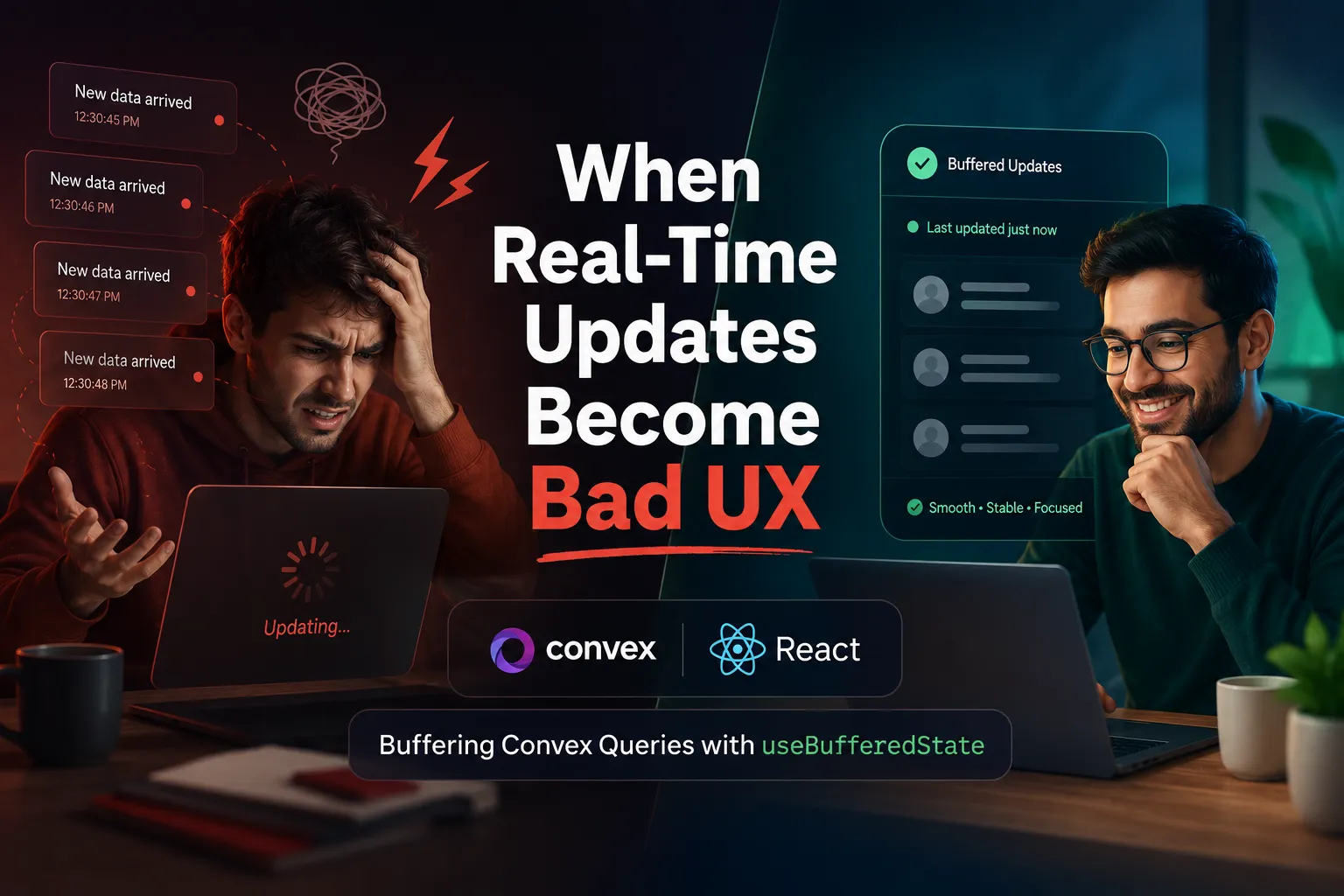 When Real-Time Updates Become Bad UX: Buffering Convex Queries with useBufferedState